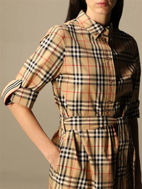 burberry dress with drawstring vintage check|burberry ladies dresses.